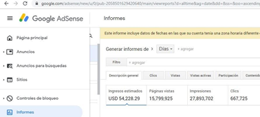 Adsense de Google 2005